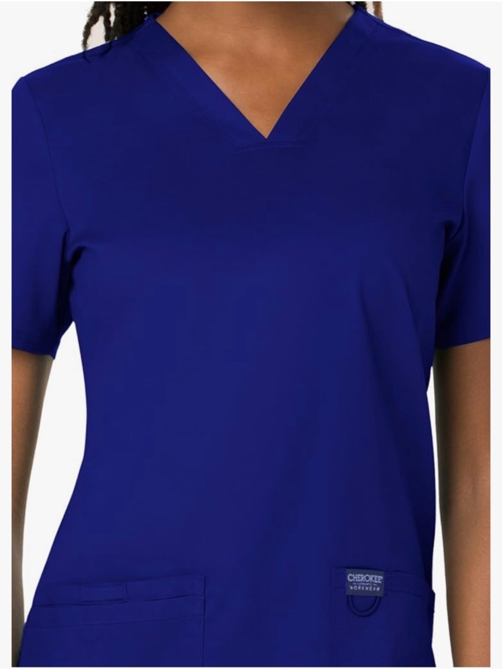 XXS Cherokee Workwear Scrub Set - Galaxy Blue